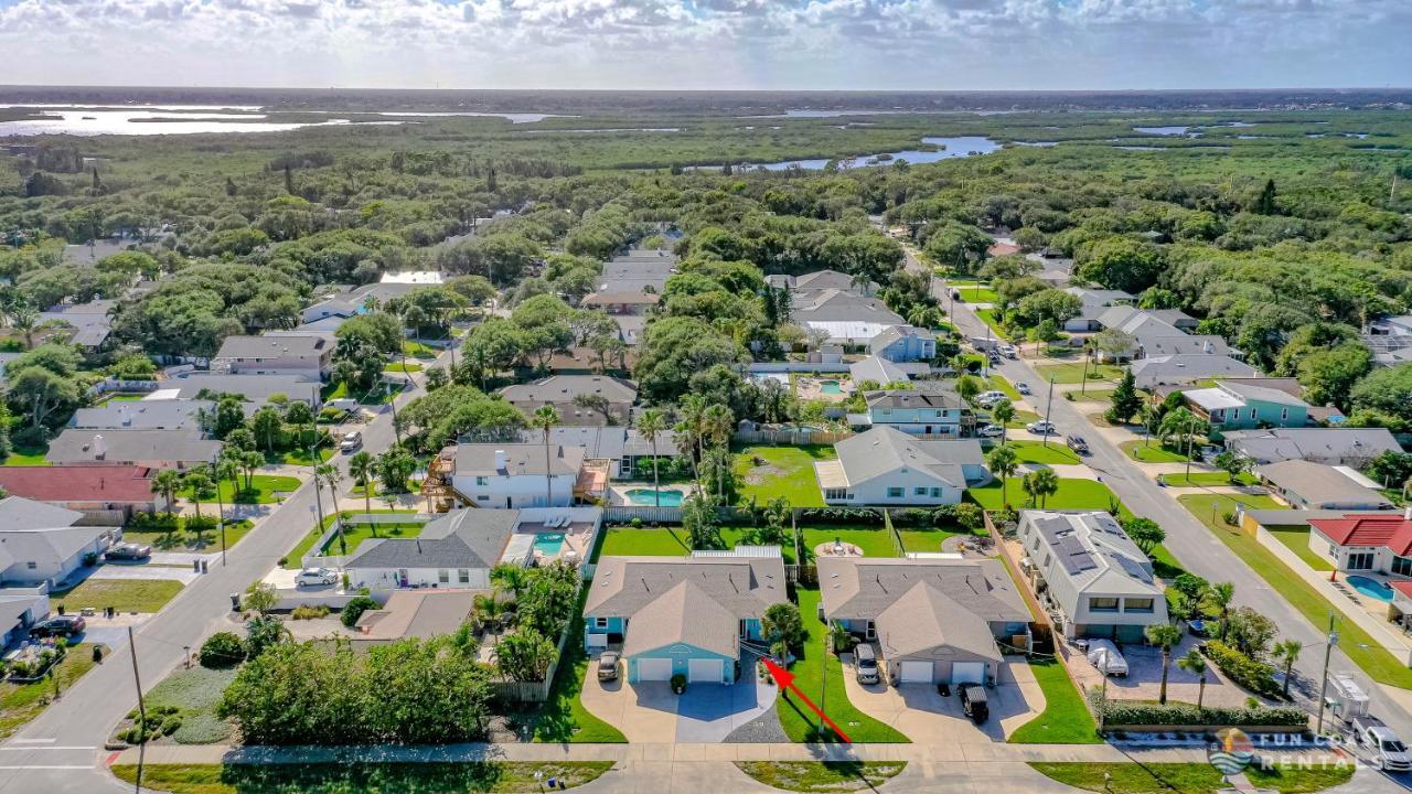 Dog Friendly Home Wprivate Fenced Yard, Garage & Fire Pit Steps To The Beach! New Smyrna Beach Exterior foto
